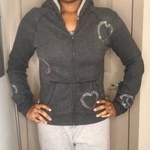 Gray and Bling PINK Jacket